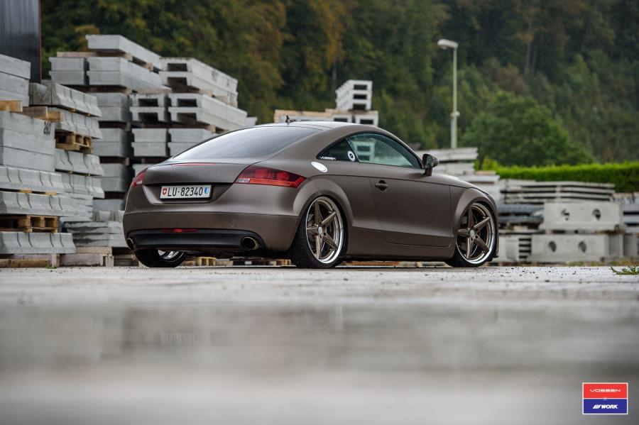  Audi TT Coupe on Vossen Wheels (VWS-3) 2016 года  (фото 17 из 25)